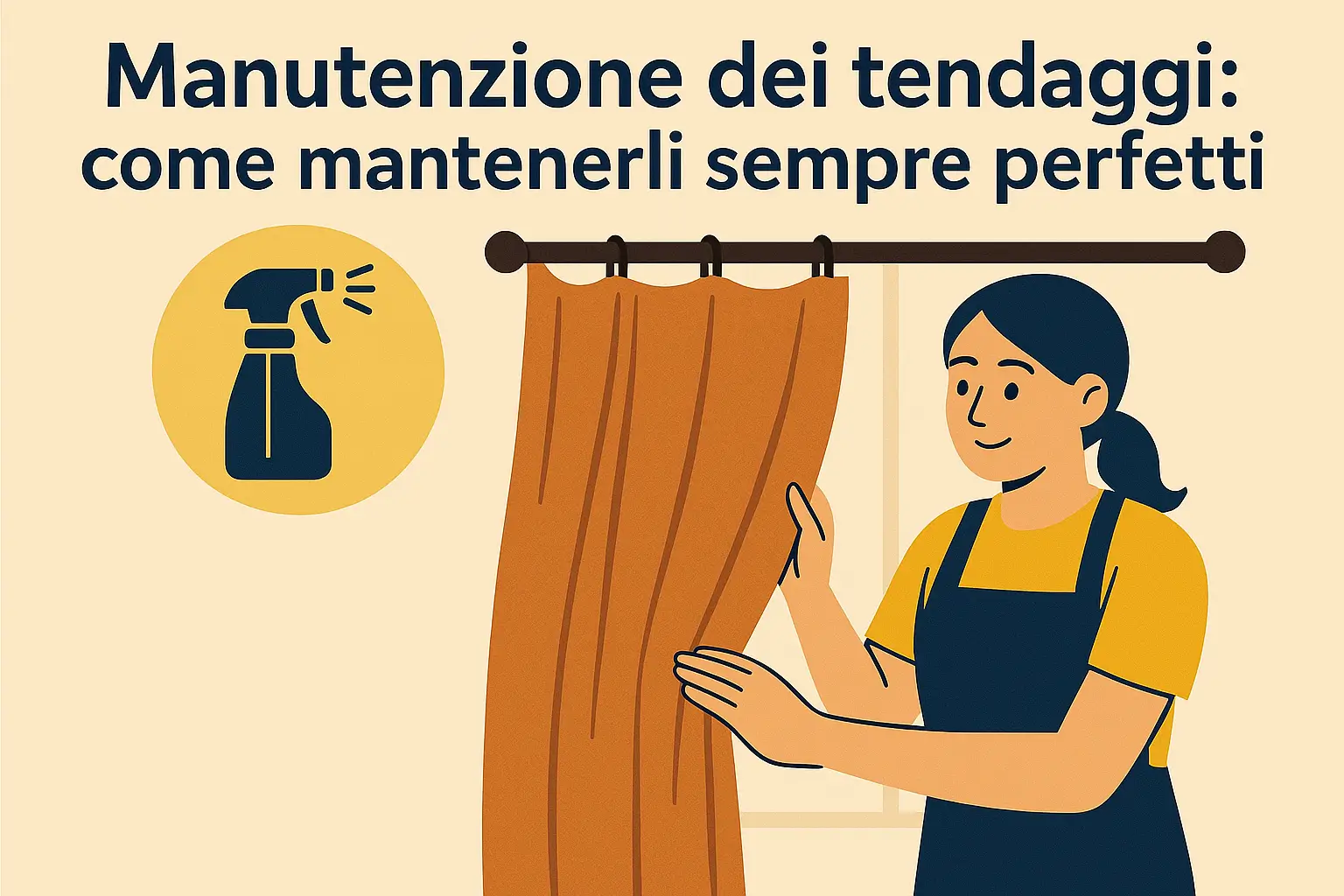 La manutenzione dei tendaggi: come prendersene cura per mantenerli sempre perfetti